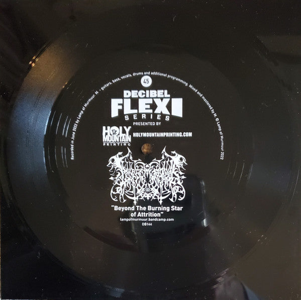 Hejse forfølgelse Mose Lamp of Murmuur - Beyond The Burning Star Of Attrition (Flexi Disc) –  Wolves of Hades